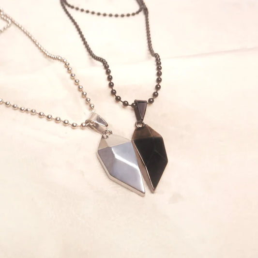 Magnetic Heart Necklace for Couples